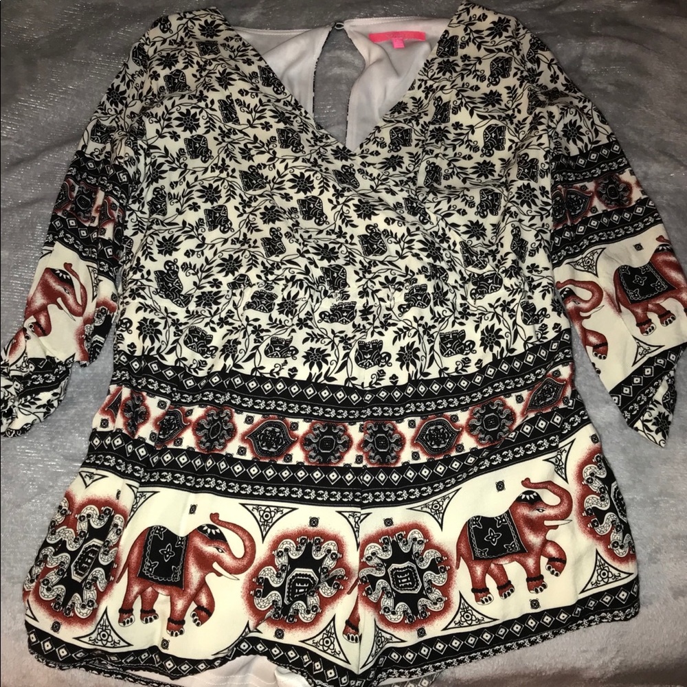 Elephant romper